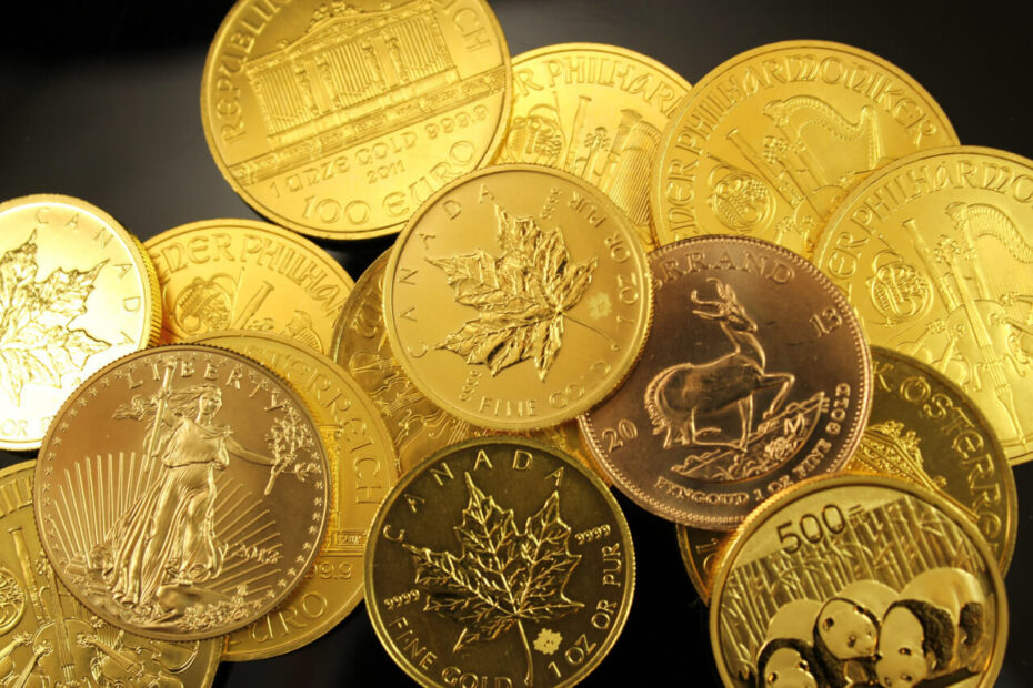 Złote monety bulionowe
